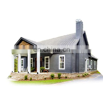 New design prefab lightweight structure prefabricated flat pack house villa luxury