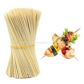 Best Quality Eco Friendly BBQ Tools 12-Inch Bamboo Skewer for Shish Kabobs