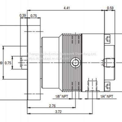 Multi-Purpose Gas-Liquid Rotary Joint Two-passage Rotary Union for Air Rotary Joint for Machine Tool Industry photo-2