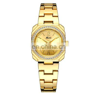 MissFox 2734 Elegant Women's Watches Luxury Brand Square 18K Gold Rose Gold Watch Women photo-3