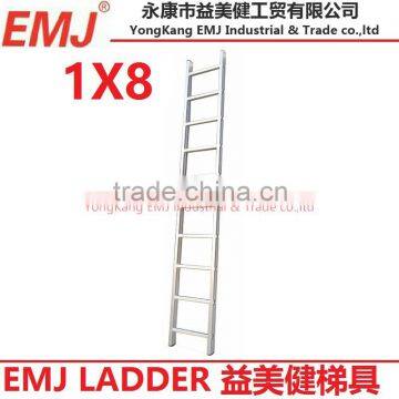 1 Section Single Straight ladder extension ladder 1X8