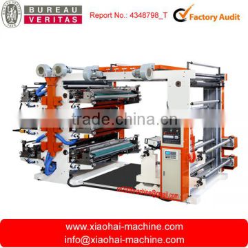 4 colors , 6 colors FLEXO PRINTING MACHINE (4 color in front and 2 color in back)