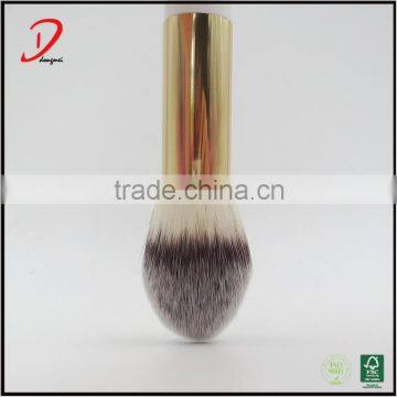 Personalized Synthetic Hair Makeup Powder Brush,white Wooden Cosmetic Brush photo-3