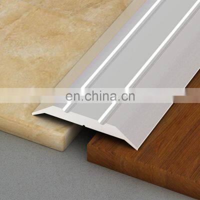 Flooring Aluminum Tile Trim Profiles, Carpet Transition Tile Trim Aluminum Profile,Furniture Aluminium Extrusion. photo-4