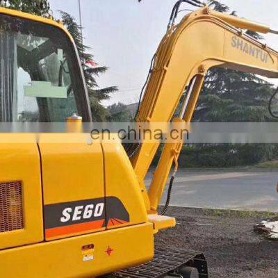 SHANTUI SE60 Small 6 Ton Excavator With 0.22m3 Bucket Capacity photo-4