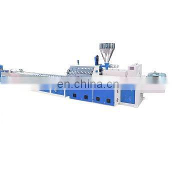 KLHS  Wpc Decking Pe Pvc Wood Floor Extrusion Production Line Plastic Extruder Manufacturer