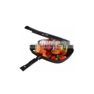 Aluminum Double Sided Grill Pan Non Stick