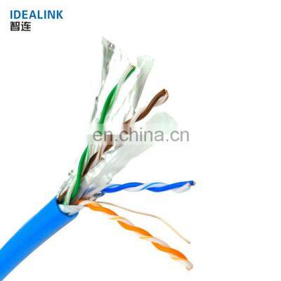 China suppliers oem service 305m ftp cat 6 cable cat6 ftp 4pr 23awg cable for network