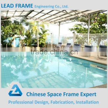 Galvanized Steel Structure Building Swimming Pool Cover photo-4