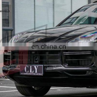 CLY Car Bumpers For 2018-2020 Porsche Cayenne 9Y0 9YA Upgrade Turbo Front Bumper Grille Rear Diffuser Tips Wheel Arch Body Kits photo-3