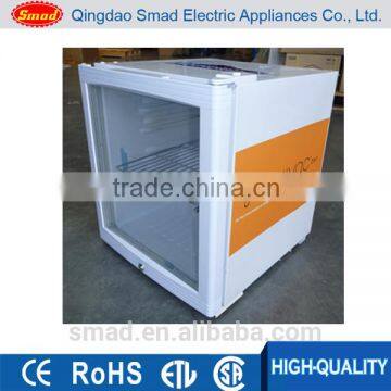 68L Glass Door Mini Fridge Showcase Glass Refrigerator photo-4