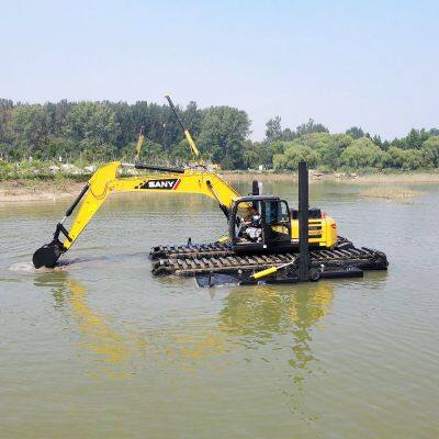 20Ton Amphibious Excavators Swamp Buggy Marsh Buggy Excavator for Dredging