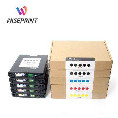 WisePrint Compatible VIP Memjet Ink Refill VP650 VP-650 VP 650 Dye Ink Cartridge For Suitable 200ml Color Label Printer photo-3