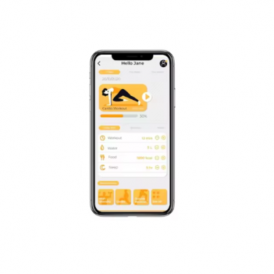 Custom Mobile App Development for Fitness Equipment Rental Custom Fitness App Development for Fitness Survey and Assessment photo-4