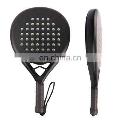 New Model Full Carbon 3K 12K 18K Carbon Fiber Padel Racket