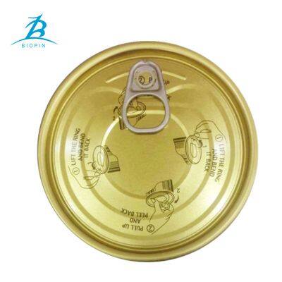 99mm 401# Easy Open Tin Can Lid Tinplate Lid Easy Open Ends TFS EOE for Food Cans