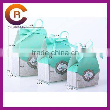 2014 Custom printed easy folded candy paper candy boxes for sale