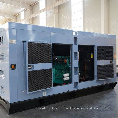 400kw Low Noise Generator Generator 500kva Diesel Generator Silent Backup Genset