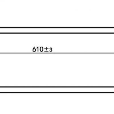 Factory Bathroom Accessories 304 Stainless Steel Towel Bar Washroom Towel Shelf Model 4002A photo-2