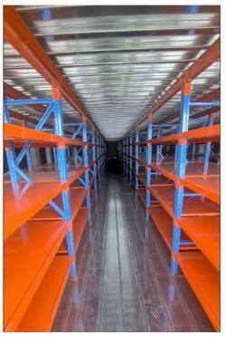 100-500kg/layer Load Ability Medium Duty Rack Shelves System Metal Boltless Racking Multi Tier Shelving photo-5