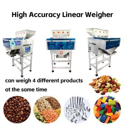High Accuracy Linear Weigher 4 Head Linear Weigher Machine Automatic Weighing and Dispensing Machine photo-3