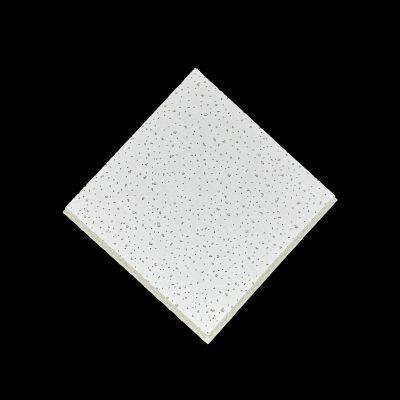 Smooth White Mineral Fiber Ceiling Tile 8mm 10mm Light Weight Ceiling for Warehouse