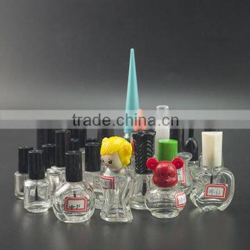 Free Sample! Ruijia Packing Wholesale 3ml 5ml 8ml 12ml 13ml 15ml empty nail polish bottle