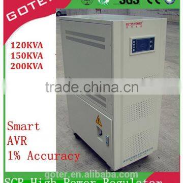 Three phase AVR-120KVA contactless Stabilizer manufacturer for CNC machine