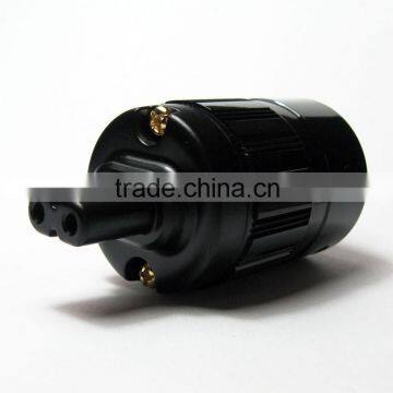 High Performance UL Listed C8 ending sound plug connector/C8 ending loudspeaker plug/C8 Plug