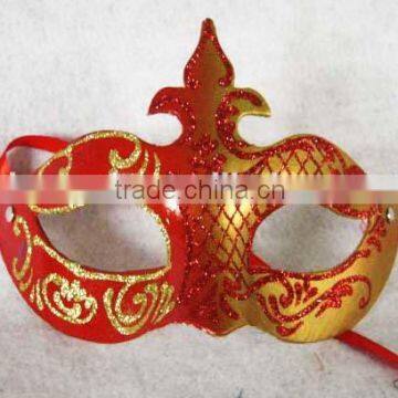 Fashion New Design Pretty Feather Masquerade Eye Party Mask Paper Party Eye Mask photo-2