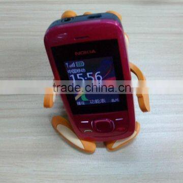 Customized Tiger Shape Stand on Desk Pvc Rubber Mobile Phone Holders photo-2