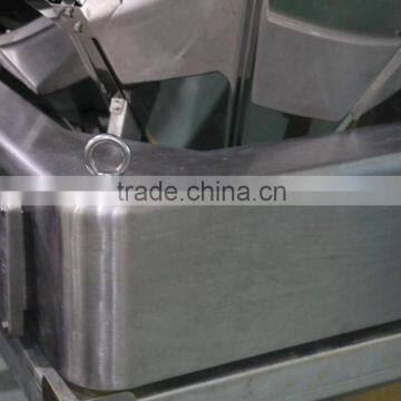 High Precision Multihead Weigher PLCFor Noodles14 Head 2.5 Liter Bucket Weigher photo-5