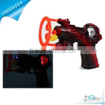 Musical Bubble Shooter Light Up Flash Bubble Gun Toy