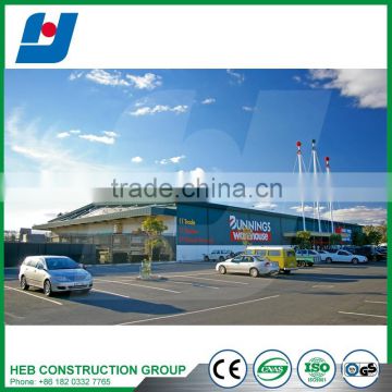 Construction industrial steel structure sports hall