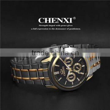 2016 Chenxi Trendy Brand Stainless Steel Men Watches for Sport photo-5
