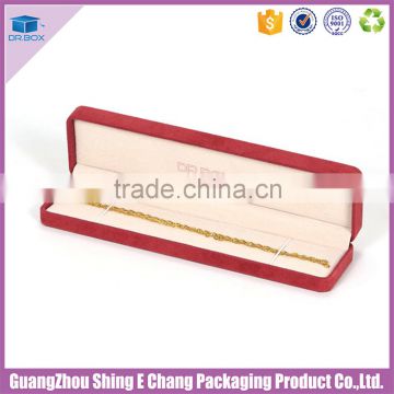 China Manufacturer Waterbase lamination magnetic cardboard box for necklace