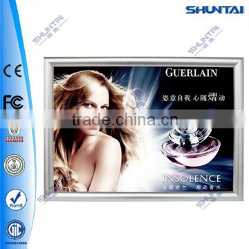 Aluminum decorative sexy girl metal frame light box