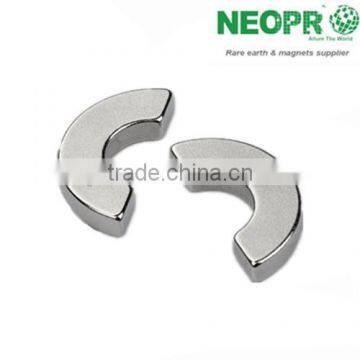NdFeB semicircle magnet for electric motors