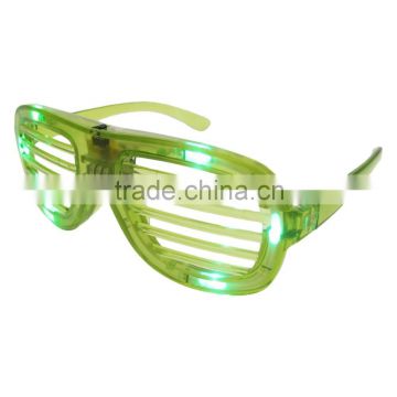 Blinking Led Shutter Shades Light Up Glasses Party shade glasses