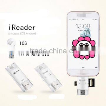 New Product 16gb Otg Usb Flash Drive for Android, 16G/32G/64G/128G OTG Micro USB Flash Drive for Iphone photo-2
