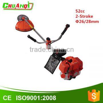 gasoline engine metal blade manual lawn mower china grass trimmer