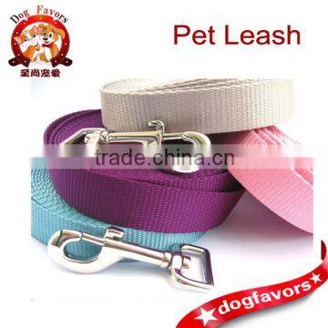 5ft Dog Leash- Choose Your Color- Solid Color Webbing