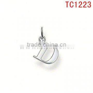 TC1223 fashion metal unique design pendant christmas charms silver jewelry 925 pendant