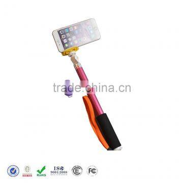 Bluetooth Monopod,colorful wireless monopod bluetooth selfie stick,Handheld Monopod Selfie Stick