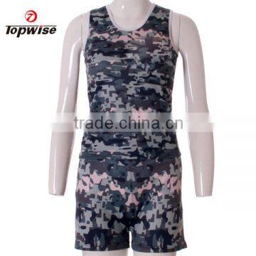 Custom Polyester Running Camo uniform