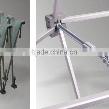 Fabric pop up display