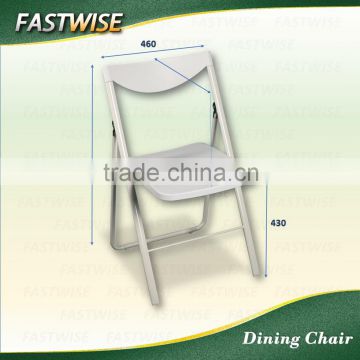 China modern slim cut space saving design dining chair for dining room