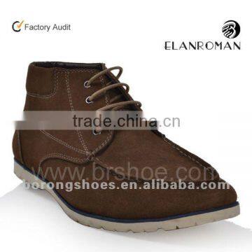 Hot selling suede leather boots Men Chukka boots