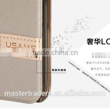 Original USAMS Muge Series Wallet Flip PU Leather Case With PC Back Cover For ASUS ZenFone 2 MT-3615 photo-6