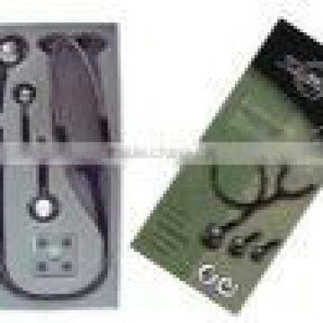 3 head stethoscope, manual stethoscope